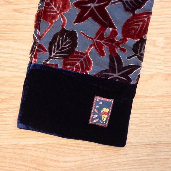 Pooh's Autumn Leaves Disney Silk Blend Scarf, Winnie the Pooh - Picture 2 of 7